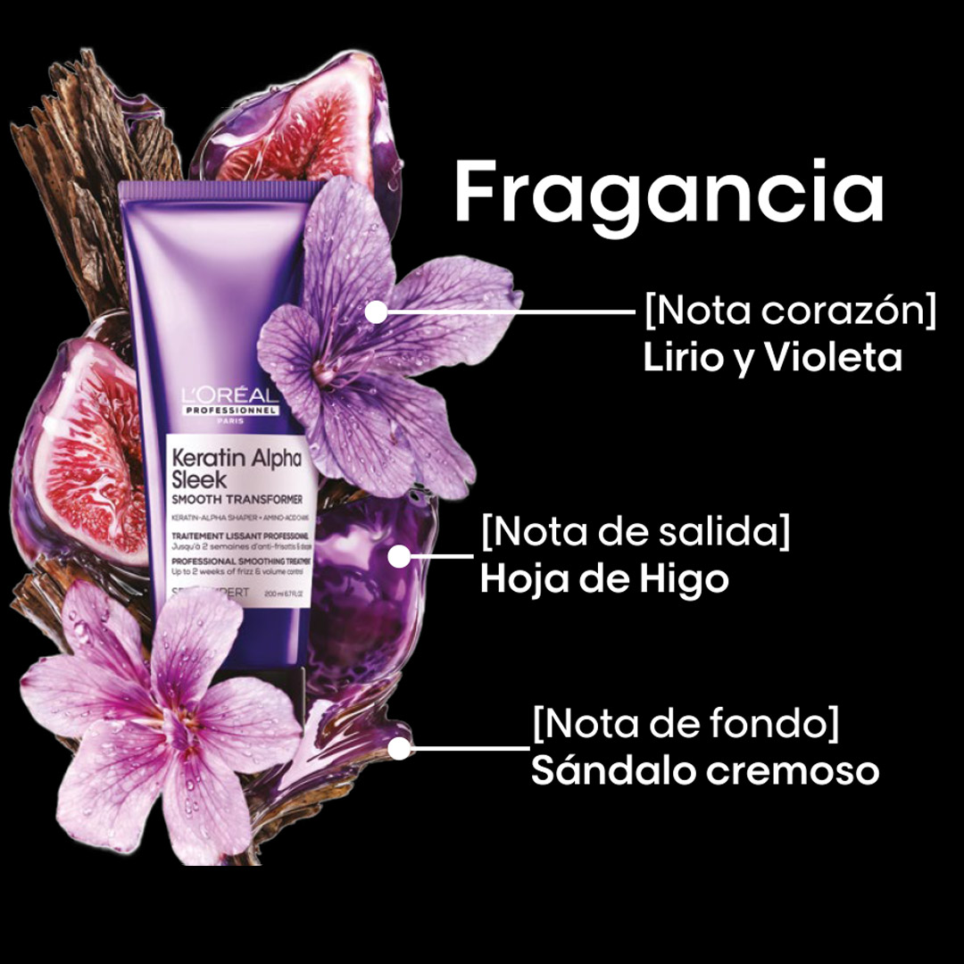 Shampoo Keratin Alpha Sleek - Imagen 4