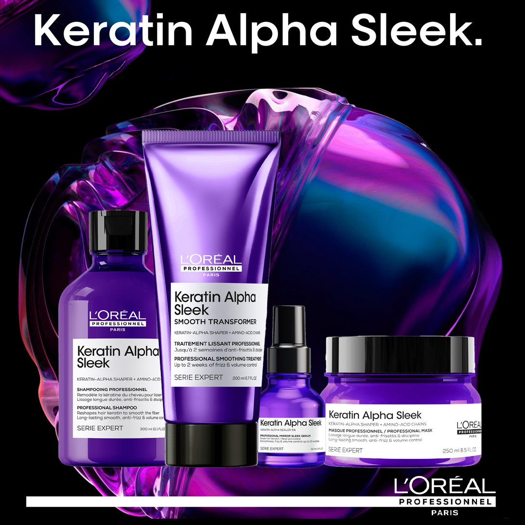 Shampoo Keratin Alpha Sleek - Imagen 3